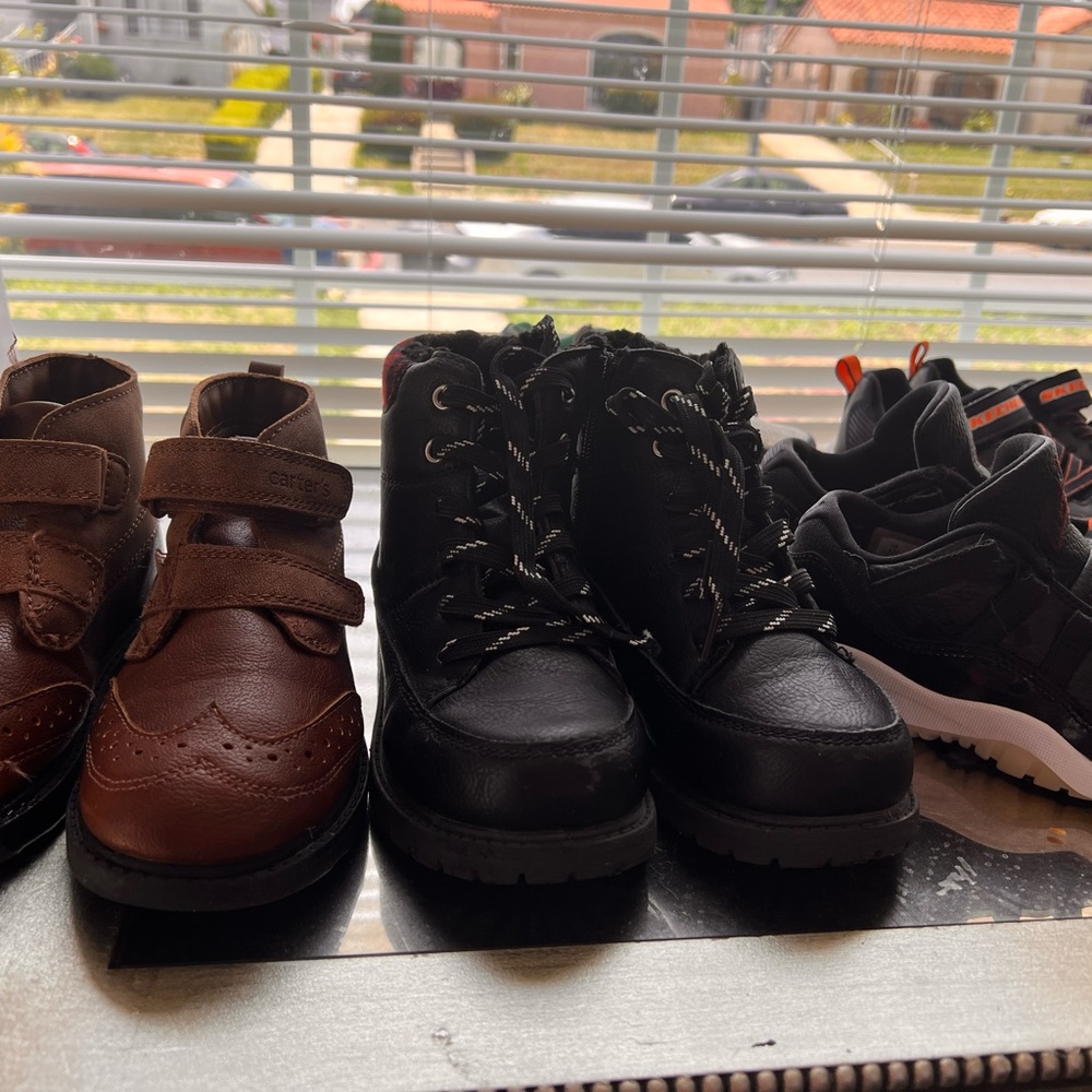 Toddler Boy shoes 11 and 12 Low Top Jordan 11, Nike airmax - Picture 3 of 13
